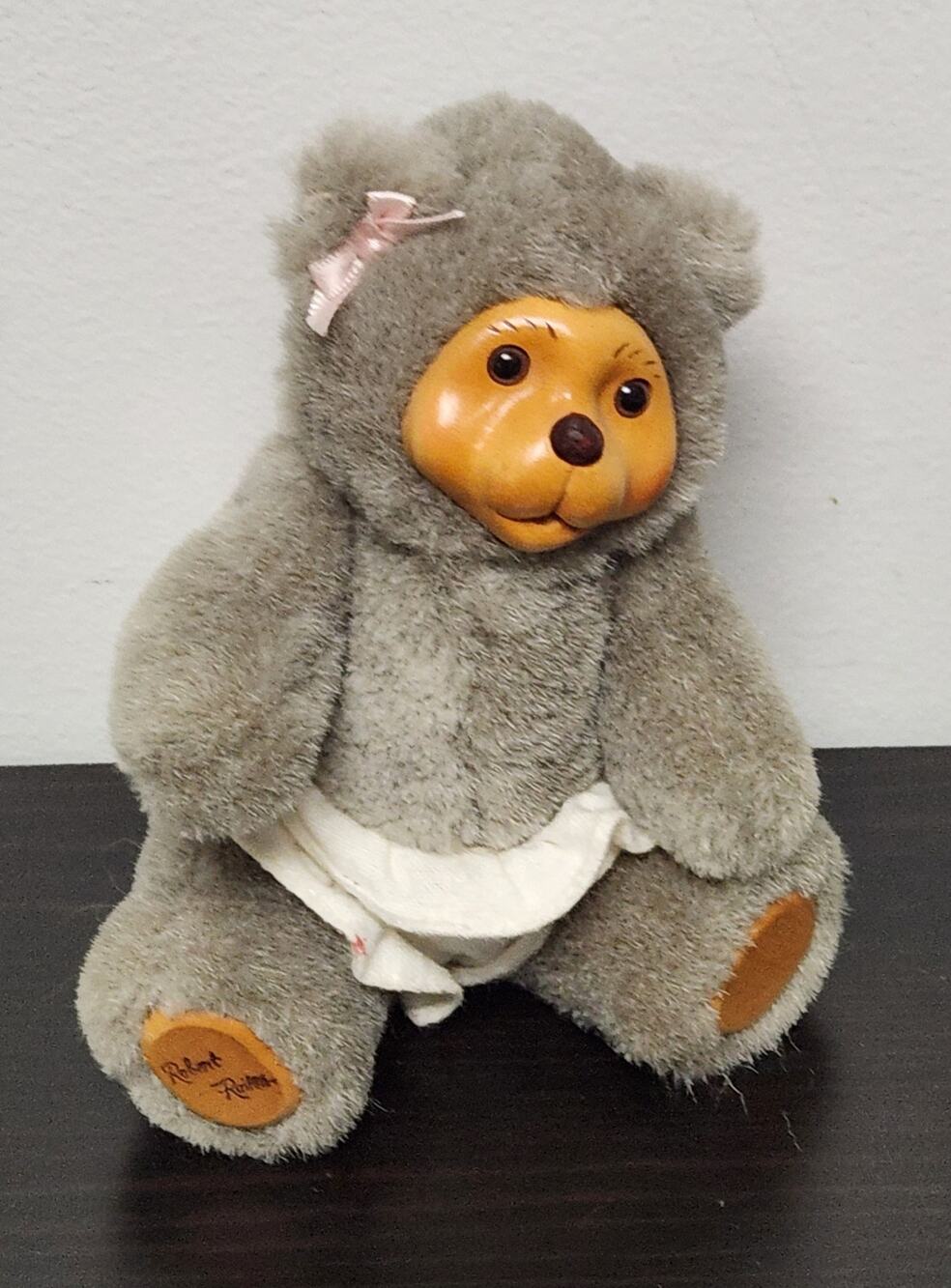 Vintage Robert Raikes Original "38521 Alison" Wooden Face Doll w/ tags